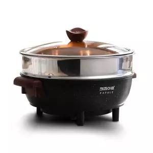아트박스/서울리빙 키친아트 라팔 통주물 프리미엄 전기찜 가마솥 32cm