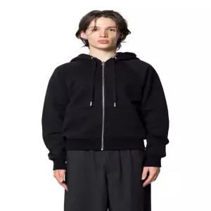 25FW 아미 후드 티셔츠 USW759747001 BLACK DOM