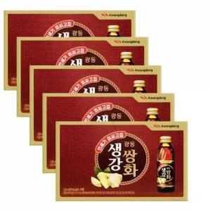 광동제약 생강쌍화 반세기 최씨고집 탕 갈근 작약 건강 숙지황 쌍화 120ml x 50병