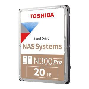 도시바 n300 pro 20tb 대형 비즈니스 nas(최대 하드 3.5인치 7200rpm hdwg62axzstb - 최대 내장 512mb 캐시 워크로드 cmr sata 24베이) 속도 6gb/s 드라이브 300tb/연간