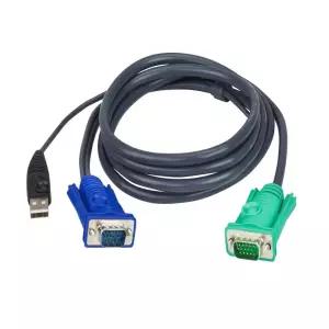 ATEN 정품 호환 RGB KVM 케이블 5M USB 지원 멀티 디스플레이 모니터 스위치 선택기 셀렉터 전용
