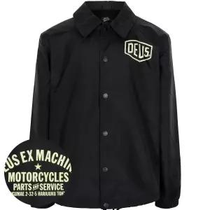데우스엑스마키나 하라주쿠 블랙 코치 자켓 D261MJK106 BLACK