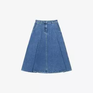 [베스띠벨리]A라인 롱 데님 스커트 BLSKX2362_CA