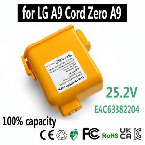 배터리 EAC63382208 리튬 이온 LG Cordzero A9 호환 청소기