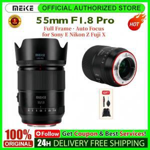 마이크 AF 55mm f1.8 프로 풀프레임 STM 렌즈 소니 E Z 후지 X L 마운트 카메라용 저분산