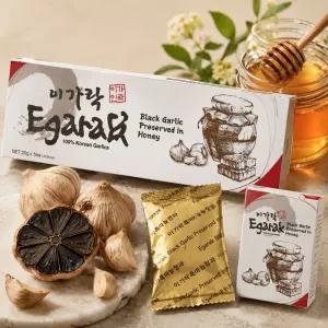 이가락 흑마늘정과 100g 국산 흑마늘 75% 벌꿀 25% 20g x 5개 [원산지:국산(경상남도 남해군)]