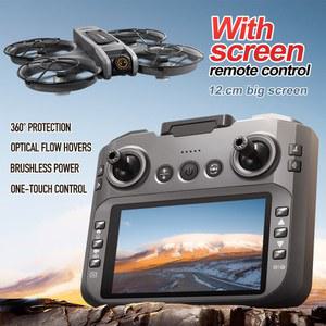 드론 S156 스크린 미니 90개 회피 전기 8K RC HD 포켓 장애물 쿼드콥터 카메라 WIFI 플로우 라이트