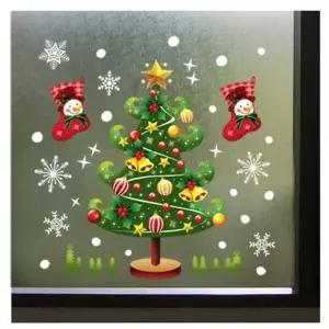 겨울X-MAS 행복트리 눈꽃스티커 행복트리 GDT-856X