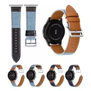갤럭시 기어S3클래식 46mm 가죽 레더 데님 이중소재 스트랩 밴드 시계줄 R770 R