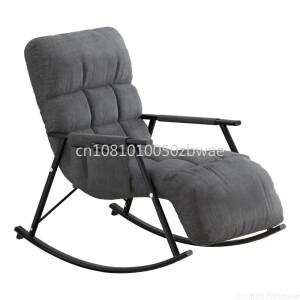 흔들의자 라운지 체어 발코니 홈 레저 북유럽 스타일 성인 침실용 게으름뱅이 소파 거실 낮잠용