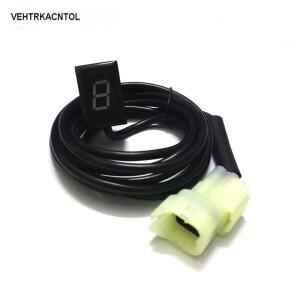 VEHTRKACNTOL 가와사키 에쿠 마운트용 기어 표시기, 6 단 Z750 Z800 ER6N ZX6R 용 1-6