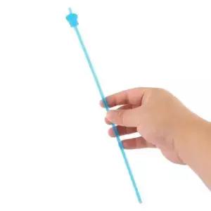 10pcs 새로운 투명 교육 스틱 손가락 디자인 휴대용 화이트 보드 학생