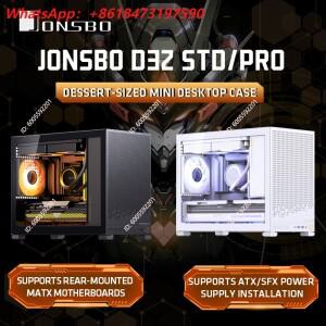 JONSBO D32 PRO /STD 데스크탑 PC MATX 게이밍 측면 투명 오피스 비즈니스 케이스 파워 240 수냉 시스템