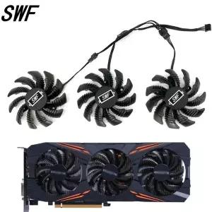 75MM T 128010 SU PLD08010S12HH Gigabyte AORUS GTX 1080 1070 Ti 1060 G1 게임용 그래픽 카드 쿨러 팬용