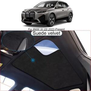 자동차 스웨이드 원단 정전기 흡착 선루프 햇빛가리개  단열 액세서리  BMW 호환 IX I20 -present