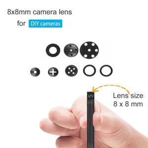 DEWT 액세서리 나사 버튼 어셈블리 내경 8x8mm 카메라 렌즈 커버