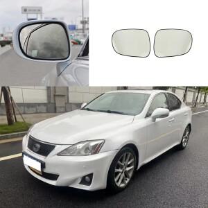 Lexus ES IS 2006-2012 후방 거울 좌우 IS300 볼록형 가열식 자동 사이드 미러 유리
