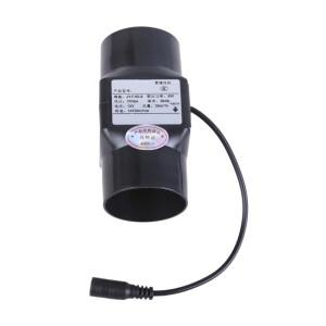 작업장 지하실 텐트용 강력한 인라인 추출기 선풍기, 덕트 실내 공기 배기 부스터, 12V, 6W, 50mm
