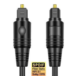 디지털 광섬유 오디오 Toslink 케이블 HIFI 5.1 SPDIF 동축 (앰프  서브우퍼  TV 박스  PS4  360  사운드바