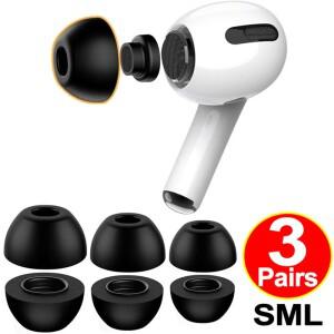AirPods Pro 1 2용 3-1쌍 메모리 폼 이어팁 소음 제거 이어버드 교체용 소프트 팁 캡 스폰지