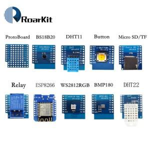 ESP8266 D1 Mini Pro WiFi 개발 보드  NodeMcu WS2812 RGB DHT11 AM2302 릴레이 DS18B20 BMP180 전동 WeMos