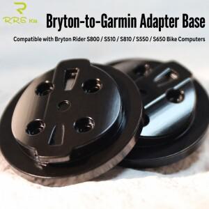 Bryton Rider S510 S800 GPS 속도계 베이스 브래킷 수리 교체 가능 어댑터 플레이트 용 알루미늄 합금 자전