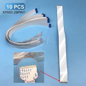 10개입 FFC 플랫 데이터 케이블 29핀 400mm/600mm  Epson XP600 프린트 헤드 Skycolor Allwin Aifa 프린터