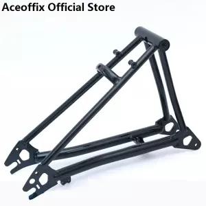 자전거프레임 Aceoffix Brompton p 라인 프레임 후면 삼각형 프론트 포크 자전거 부품