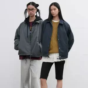 [제너럴아이디어 UNISEX] 플리스 라이닝 코치 자켓 [2COL] / SBE3U07005