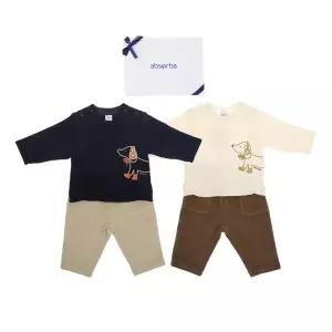 갤러리아 (압소바출산백일돌아기상하복선물)마토아상하복(AB2672SE12)