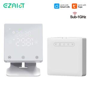 자동온도조절기 WIFI 스마트 온도 조절기 난방 구동 저전력 ALEXA 배터리 GOOGLE 가스 보일러 무선 HOME
