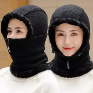 넥워머 겨울 바라클라바 보온 부드러운퍼 전면지퍼 워머 아이스넥쿨러 넥밴드선풍기