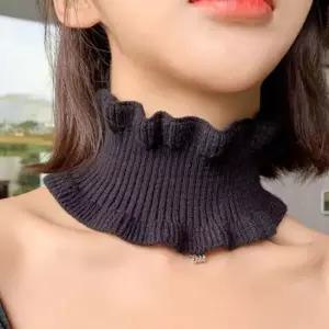 넥워머 링클 워머 워머 페이크 공갈목티 니트 목폴라 패션 머플러 아이스넥쿨러
