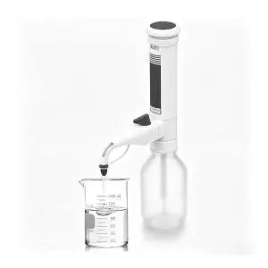 실험실용 병 디스펜서 0.5 60ml 조절 가능 이중 밸브 기어 화학 연구를 위한 정밀 액체 취급 미포함