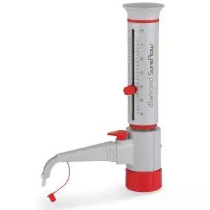 Globe Scientific GBTD-R-30 병뚜껑 디스펜서 순환 기능 2.5mL~30.0mL 단위