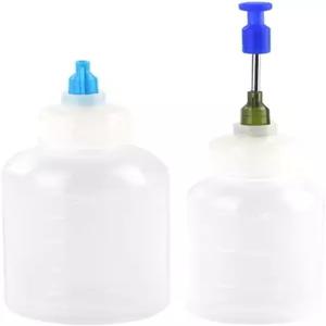 루어락 병 바늘 끝 플라스틱 도포기 스퀴즈 30ml/50ml 스테인리스 스틸 무딘 팁 14 GA 14G 사용 시