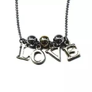 Love 이니셜 목걸이