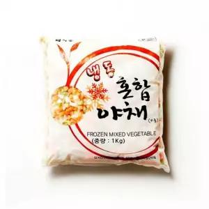 서치21 그린무역 냉동 야채믹스 4종 급식용 1kg 야채 믹스 혼합 생활