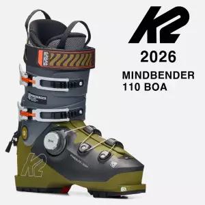 2026시즌 케이투 보아 스키 부츠 K2 BOOTS MINDBENDER 110 BOA 투어링가능