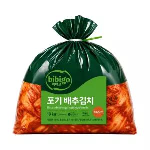 비비고 베이직 포기김치 10kg 1개