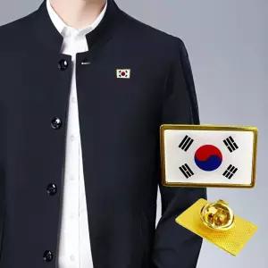 태극기 뱃지 태극뱃지 배지 현충일 애국 DD-13162