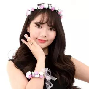 꽃악세사리 고급 웨딩 웨딩팔찌 행사용품 플라워화관 파티 웨딩촬영 웨딩머리띠 웨딩화관 웨딩 장식 팔찌