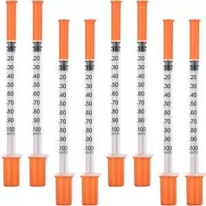 1ml/cc 31G 1/4 6mm 주사기 U-100 Scientific Lab 20개입 개별 포장 일회용