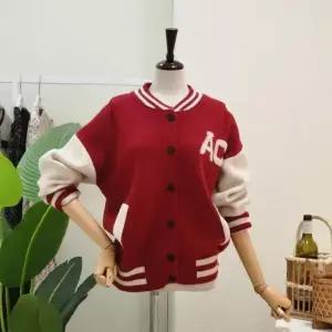 [하프클럽/]  FS3A7JP01393 AC 카라배색 야구점퍼