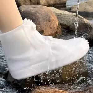 실리콘 레인슈즈 신발 방수커버 장마철 비올때 덧신