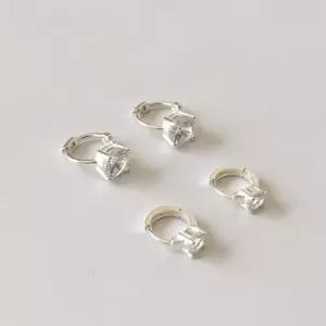 silver925 shine cubic earring 실버귀걸이 액세서리 이어커프 쥬얼리 DD62A