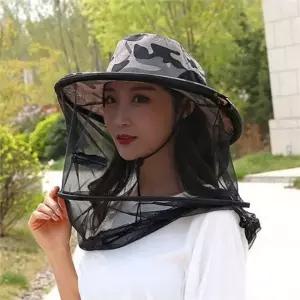 방충망 양봉 모자 낚시 벌모자 벌레 벌초