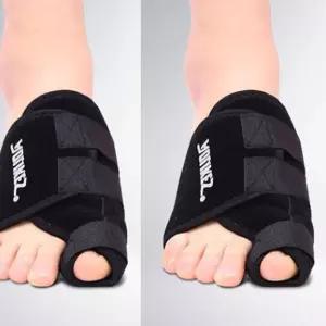 휜 엄지 발가락 고정 링 벨트 보정 찍찍이 미용 양말 i-W6F7380