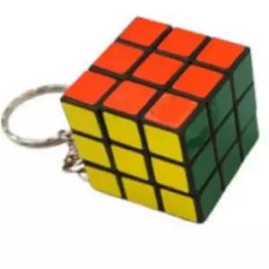 ( )레트로 미니 큐브 키링 3x3 퍼즐 열쇠고리 가방 포인트 백꾸 자동차 홀더