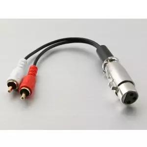 캐논 2RCA 케이블 15cm 3P Mic(F) 2RCA(M) 스피커